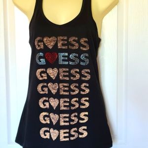 Woman's Guess T-Strap Tank Top
